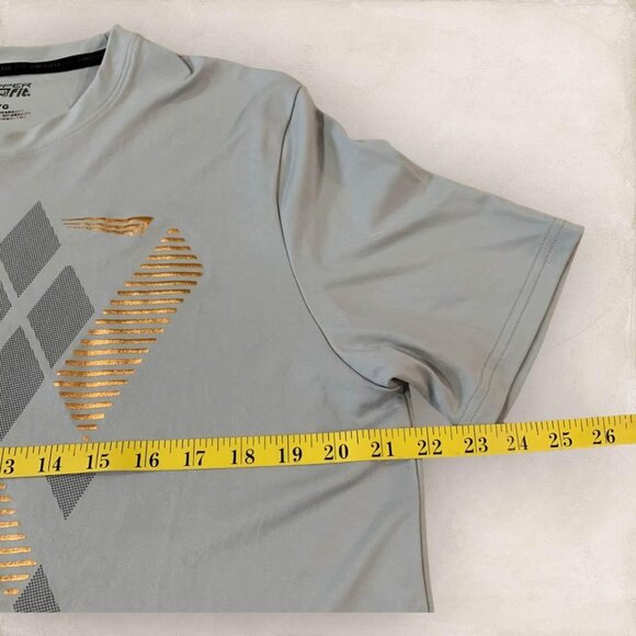 Copper Fit T-Shirt Men’s Size Large Gray Athletic Gym Fitness Sports Training - Picture 3 of 6
